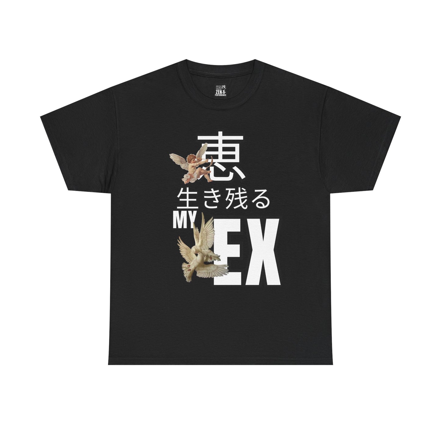 Survive My Ex T‑Shirt — Japanese Text Vintage  Breakup Tee