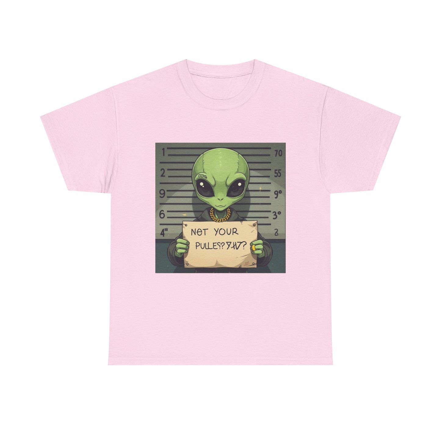 Arrested Alien Unisex Heavy Cotton Tee