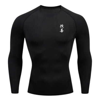 🔥 Men’s Compression Shirt – Quick-Dry &  Muscle-Defining! 🔥