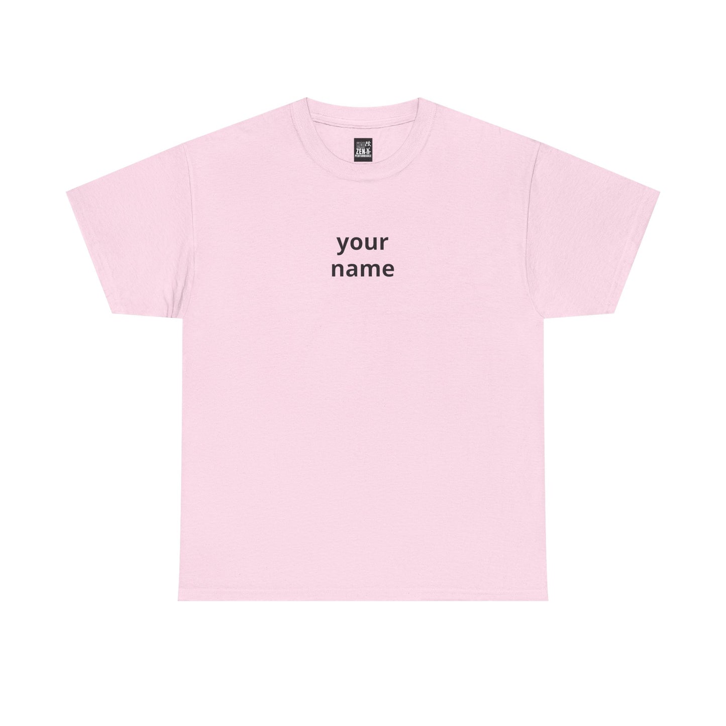 More Life Tee — "YOUR NAME" Personalized White Graphic T-Shirt