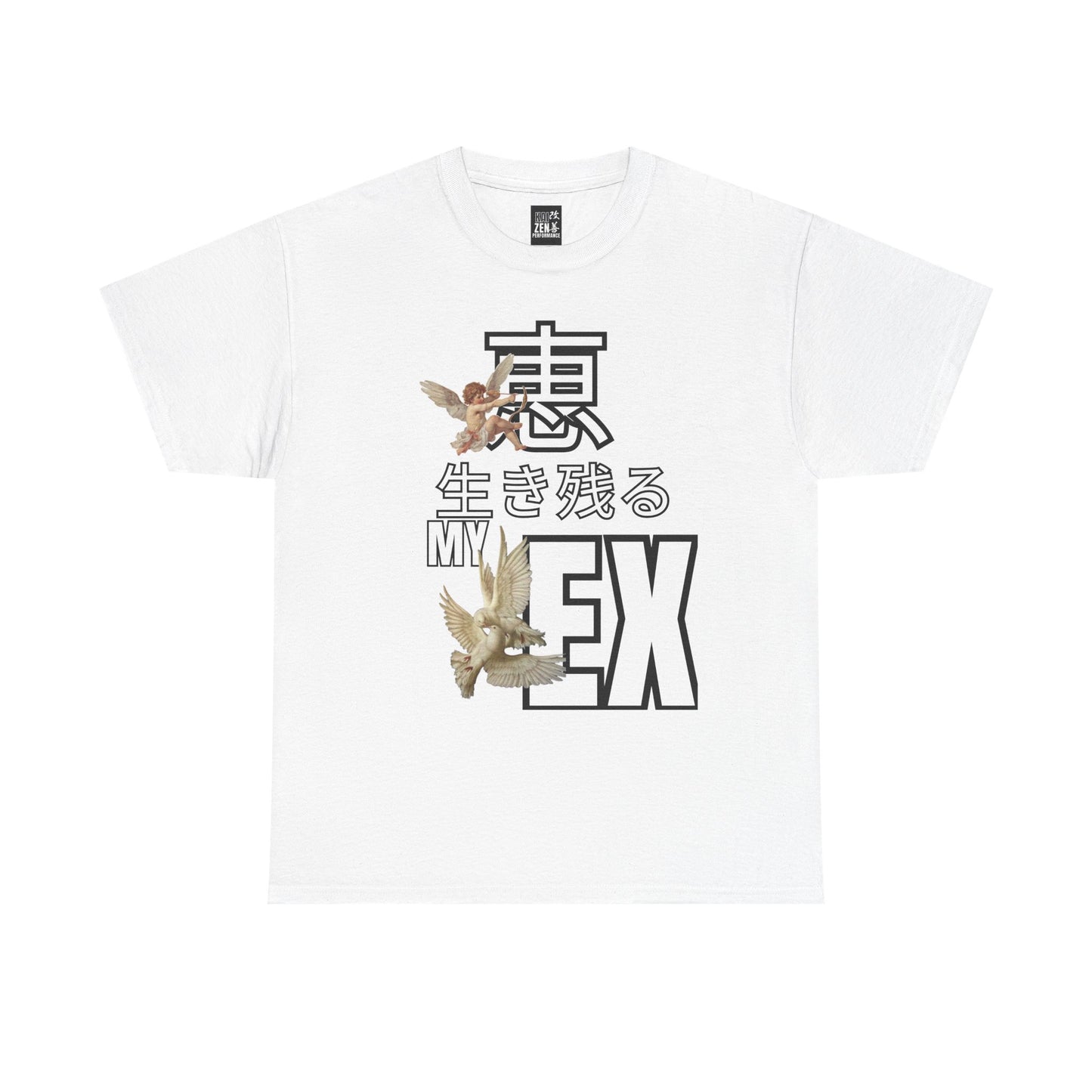 Survive My Ex T‑Shirt — Japanese Text Vintage  Breakup Tee