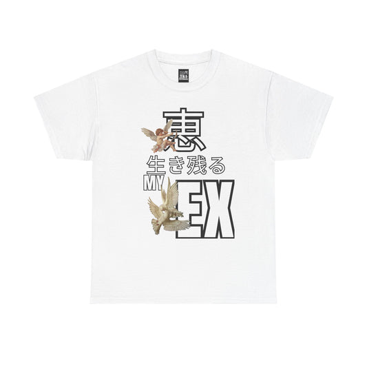 Survive My Ex T‑Shirt — Japanese Text Vintage  Breakup Tee