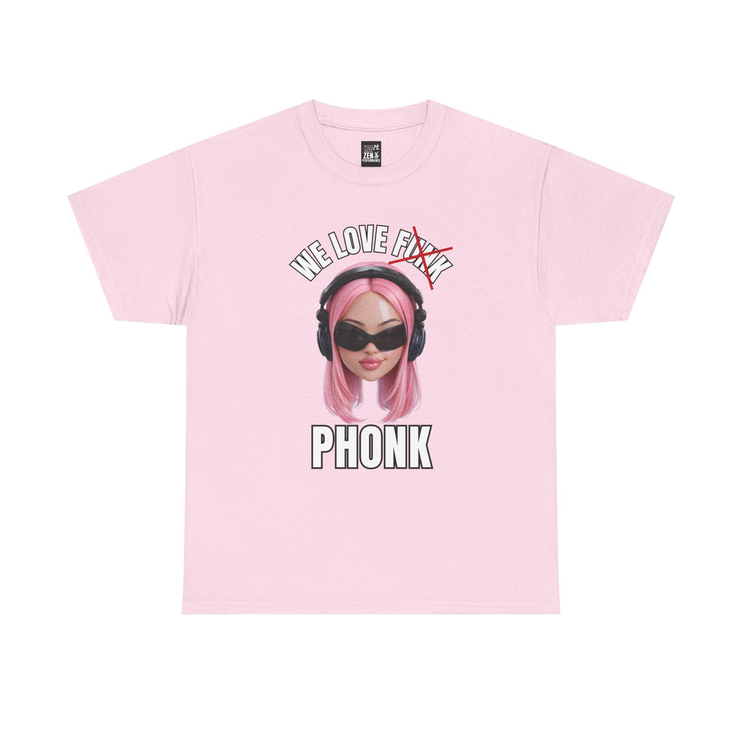 we love phonk graphic tee