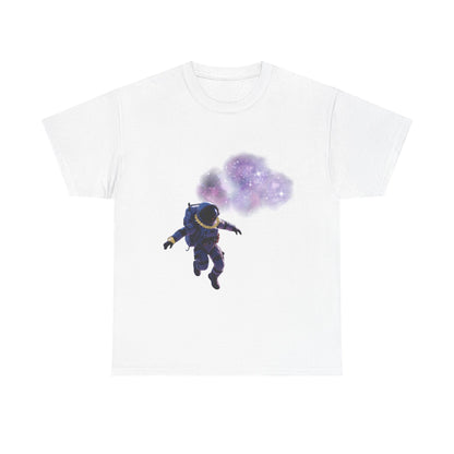 Cosmic Astronaut Unisex Heavy Cotton Tee -