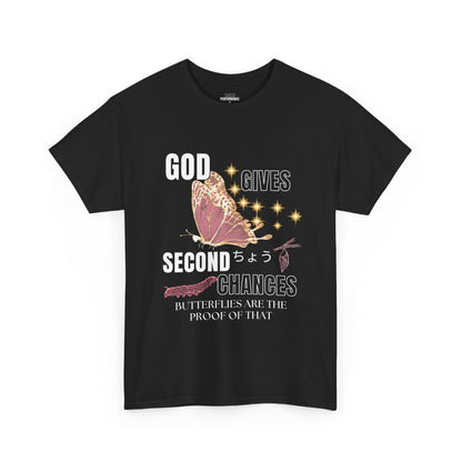 Butterlies are godsproof Unisex Heavy Cotton Tee