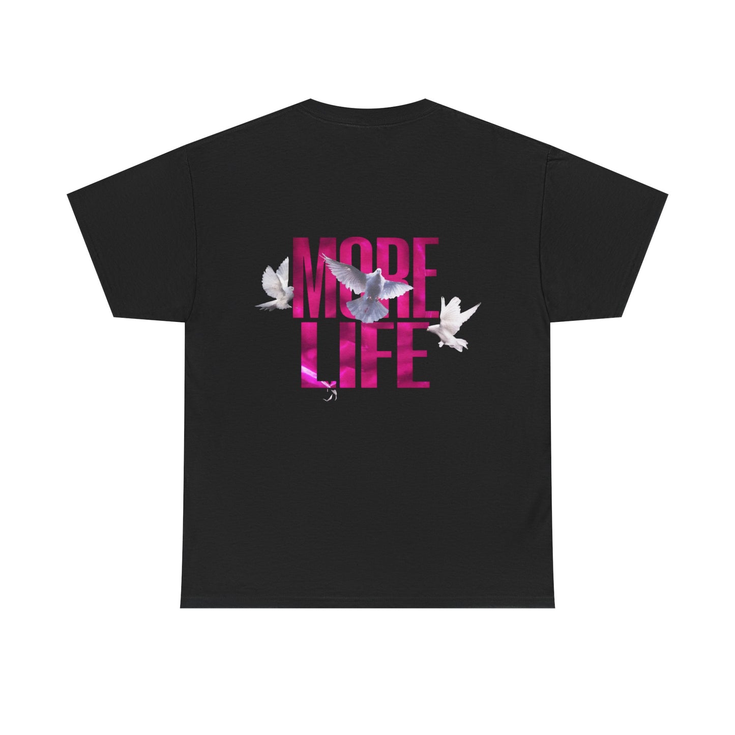 More Life Tee — "YOUR NAME" Personalized White Graphic T-Shirt