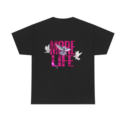 More Life Tee — "YOUR NAME" Personalized White Graphic T-Shirt