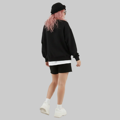 Black gymwearset from behind kaizen