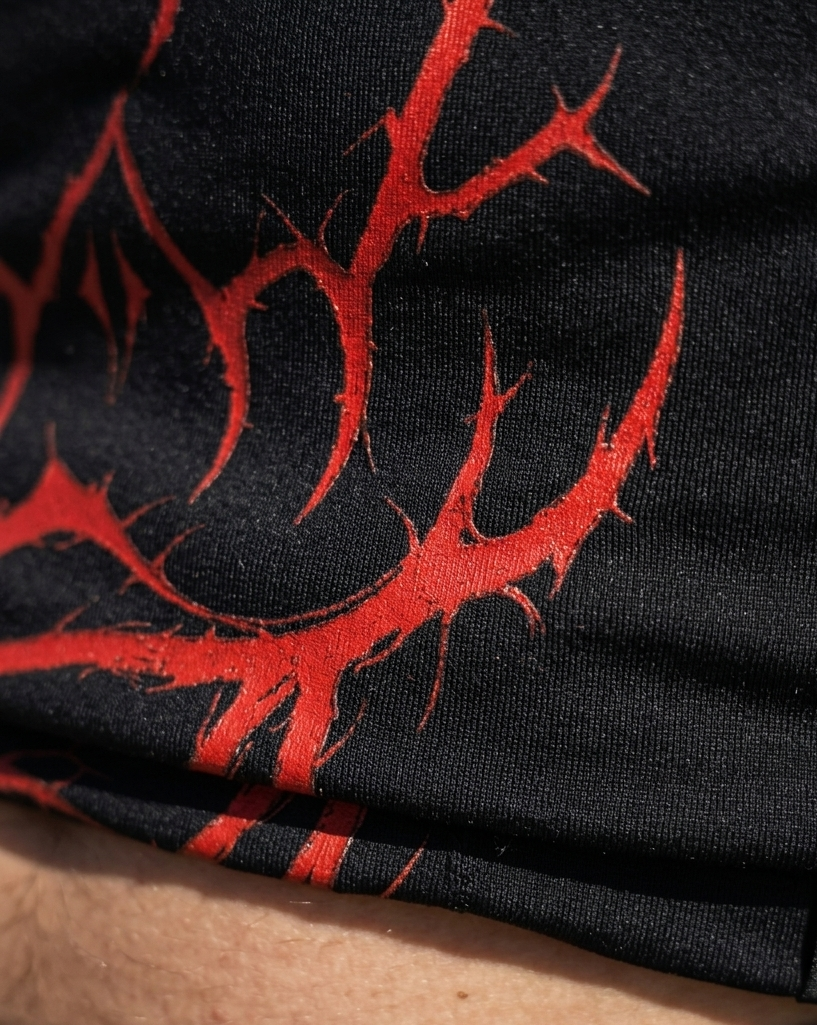 Demon Back Eclipse long sleeve compression shirt