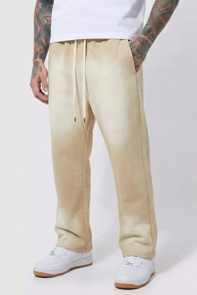 Vintage Acid Washed Sweatpants – Loose Fit Gym & Casual Joggers for Men & Women