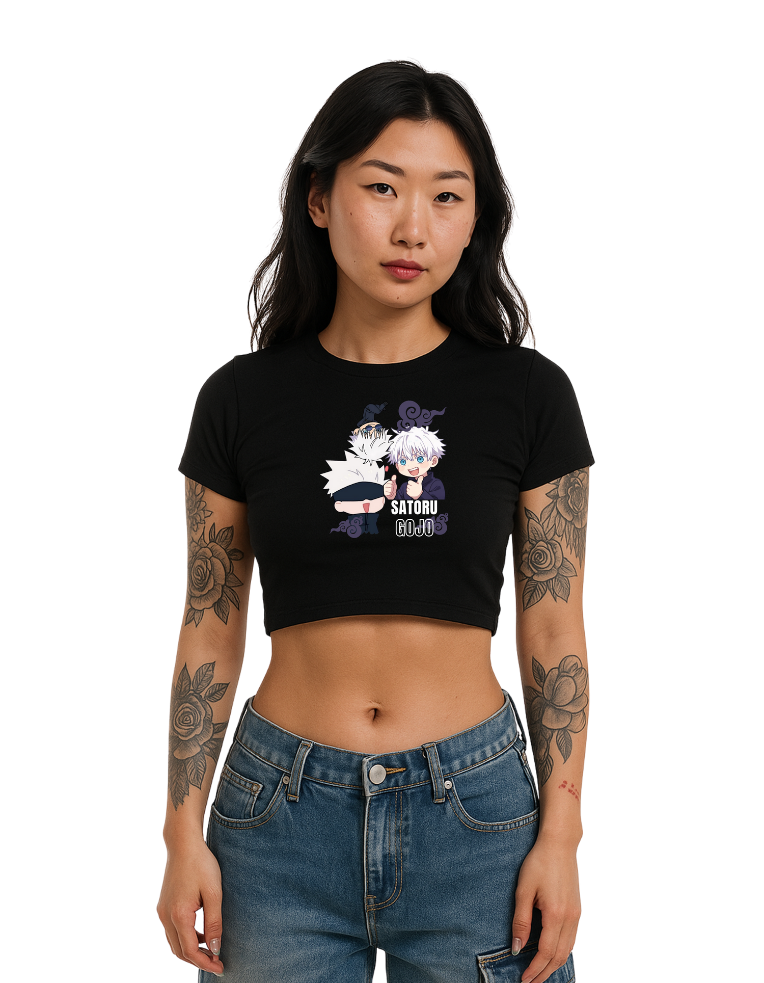 Gojo JJK croptop