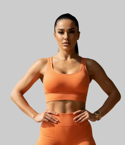 Kaizen Sculpt Yoga Set Orange