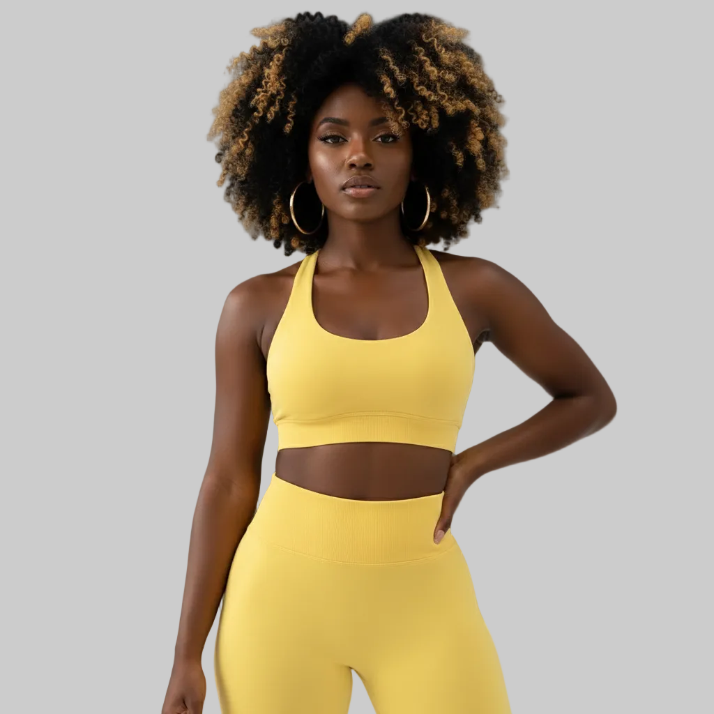 Kaizen Sculpt Yoga Set yellow