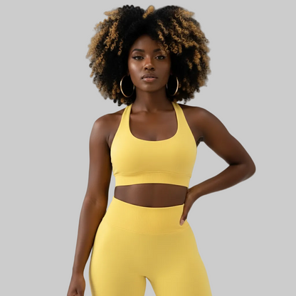 Kaizen Sculpt Yoga Set yellow