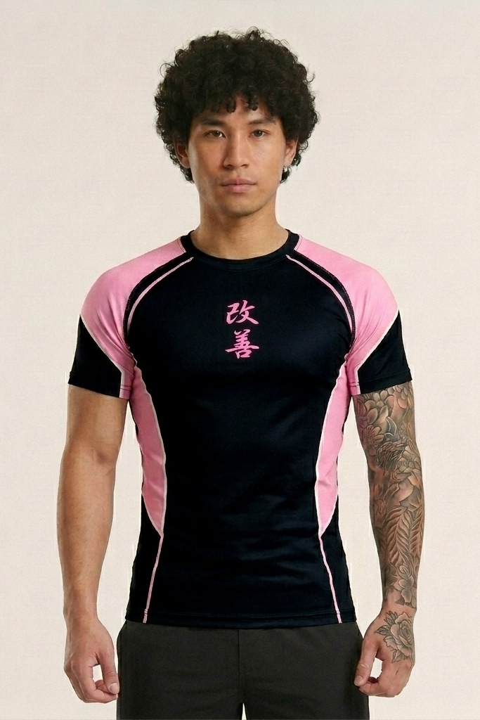 Rose Noir Kaizen Performance Compression Shirt