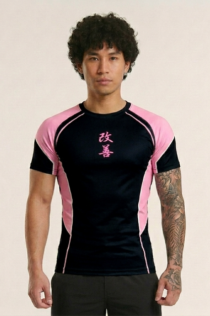 Rose Noir Kaizen Performance Compression Shirt
