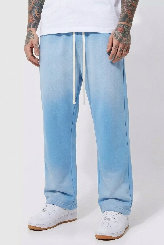 Vintage Acid Washed Sweatpants – Loose Fit Gym & Casual Joggers for Men & Women