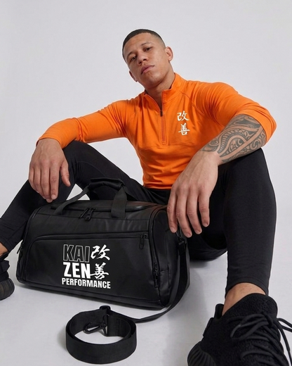 Waterproof Gym Duffle Bag with Backpack Straps & Shoe Compartment | Travel Sports Fitness Bag for Men & Women | Water-Resistant Weekender Carry-On