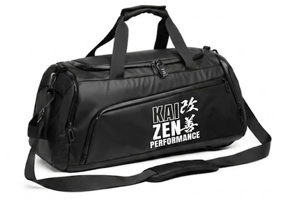 Waterproof Gym Duffle Bag with Backpack Straps & Shoe Compartment | Travel Sports Fitness Bag for Men & Women | Water-Resistant Weekender Carry-On