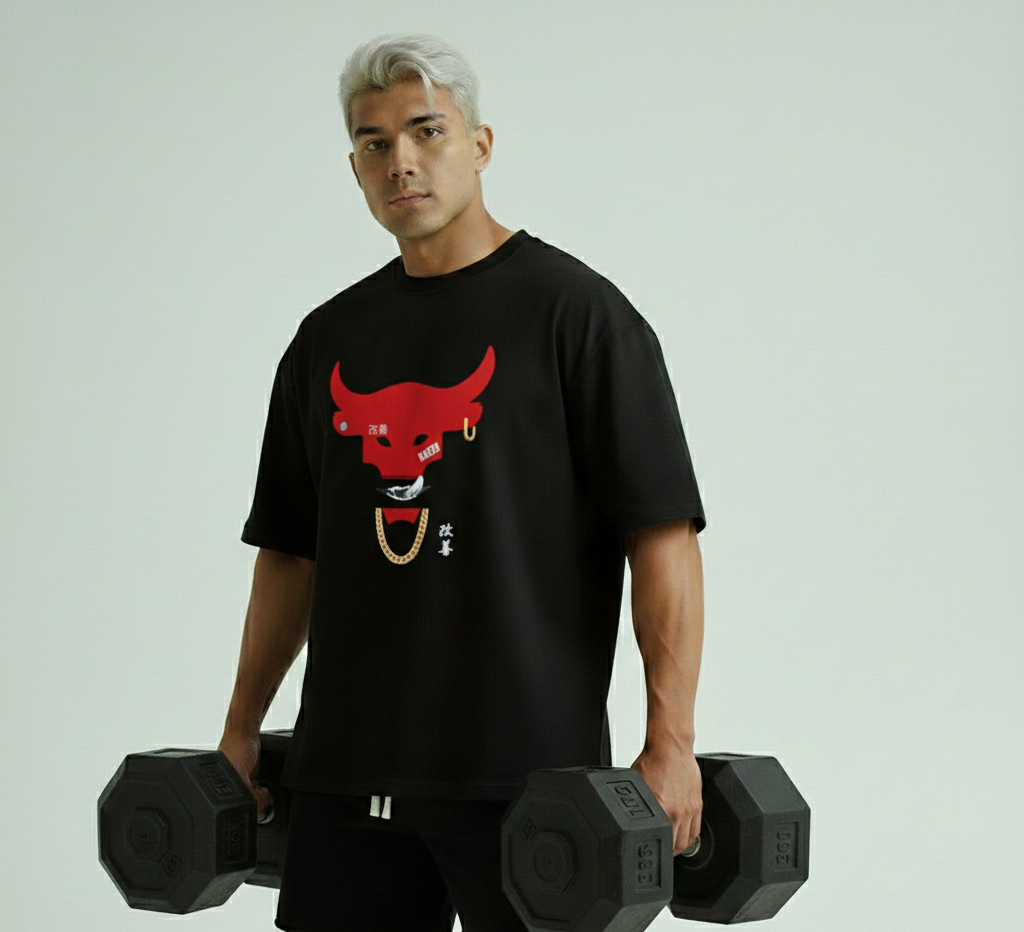 Yakuza Red Bull on Tren tee