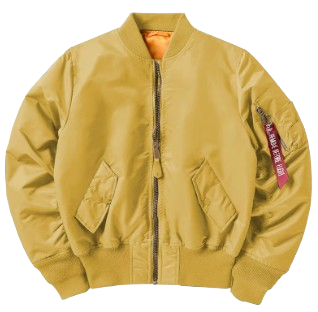 Yellow bomberjacker