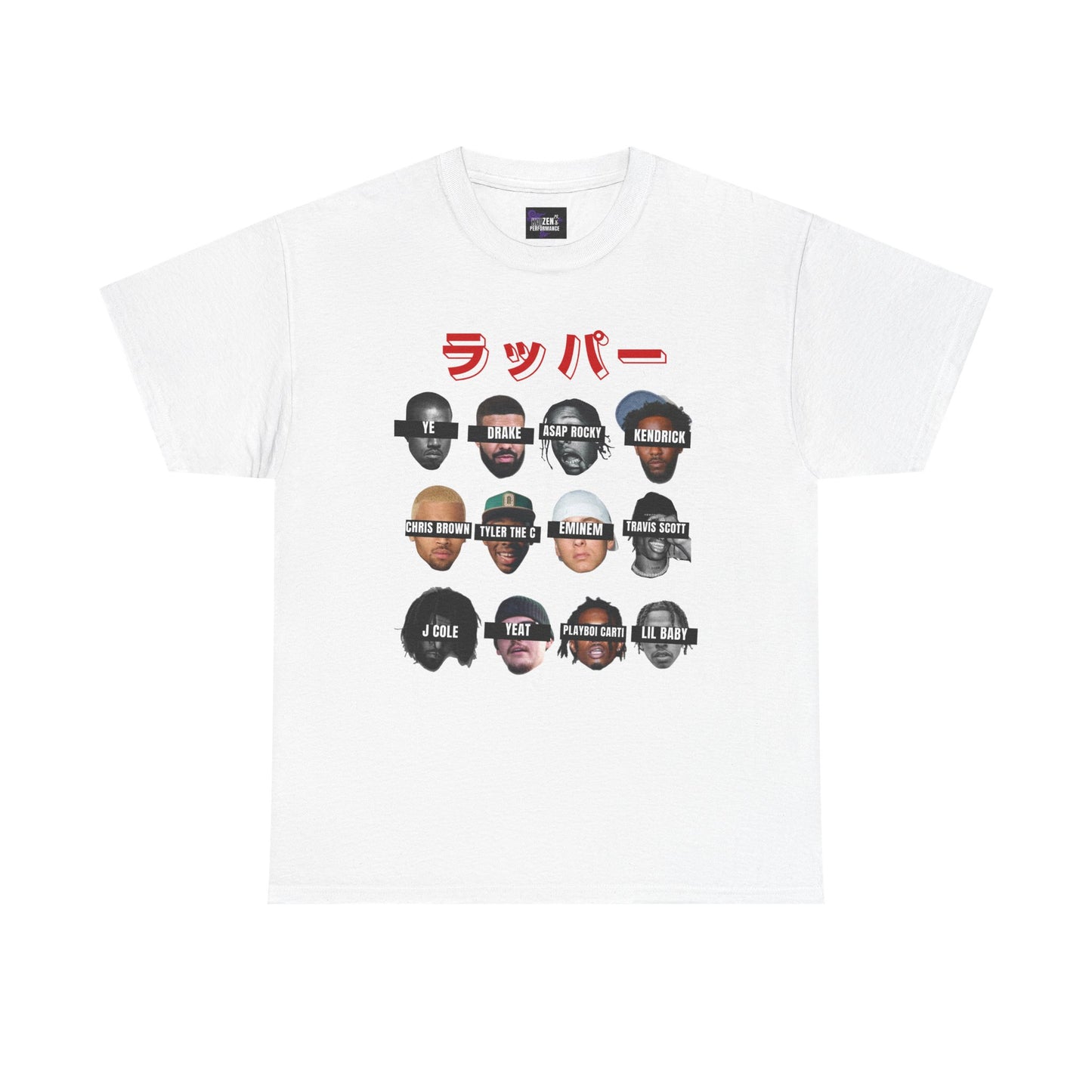 famous rappers graphic tshirt