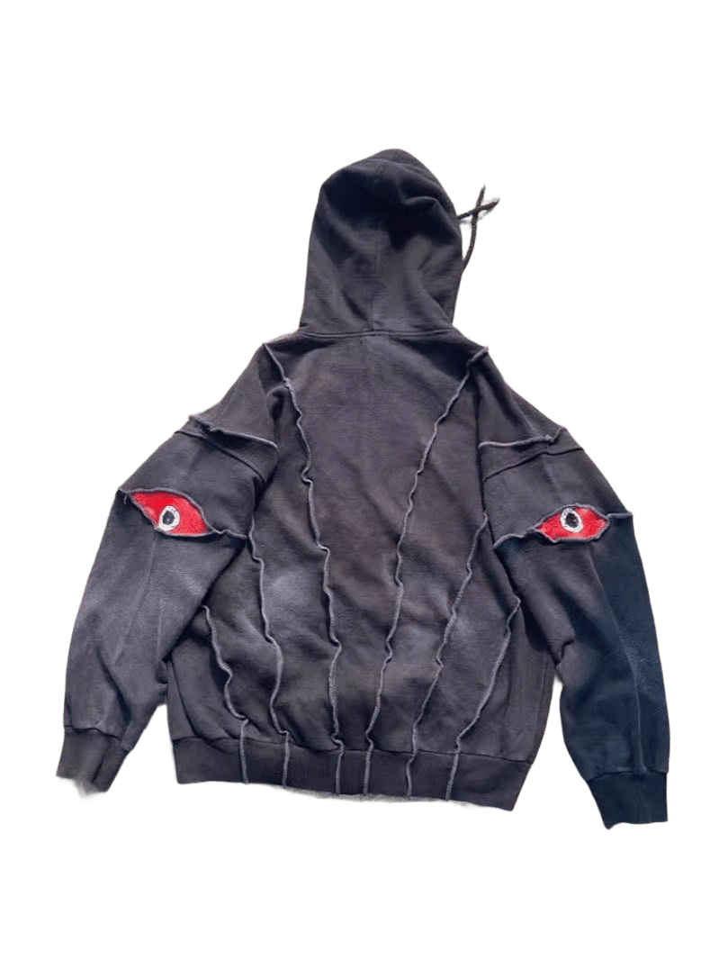 Red Eyes Black Outdoor Hoodie
