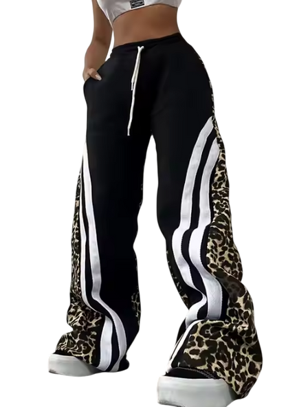 Kaizen animal print gym pants
