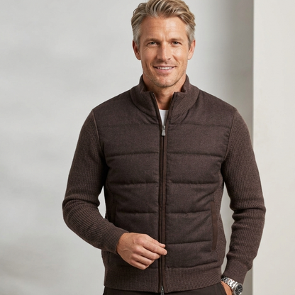 luxury Lightweight Slim Fit  Double Zipper Jacket