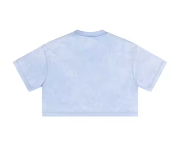 Vintage-Inspired Crop Tee – Soft & Stylish